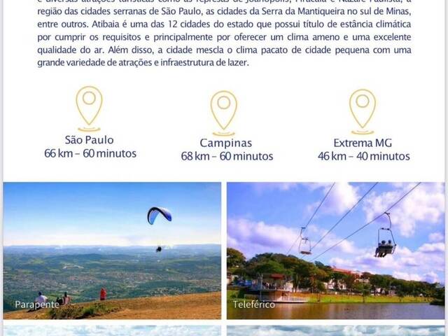 #TE00605 - Terreno para Venda em Atibaia - SP